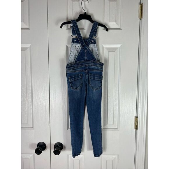 Boden Girls Denim Overalls Size 3/4y - Picture 2 of 3